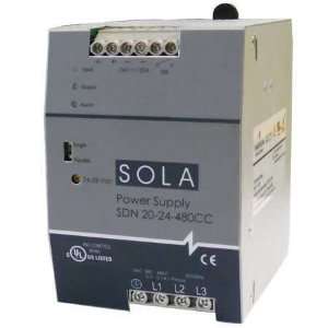 SOLA/HEVI DUTY SDN2024480CC Power Supply,Redundant,24VDC Out