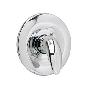   Trim Kit with Metal Escutcheon and Metal Lever Handle, Polished Chrome