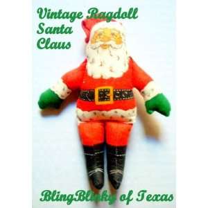   Santa Claus Hallmark Cards doll Vintage Christmas stocking stuffer elf