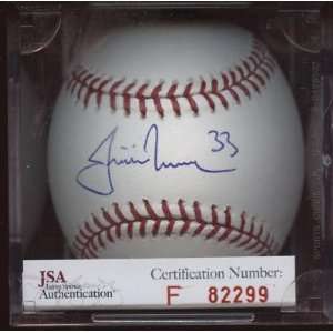   Ball   33 Single Selig JSA   Autographed Baseballs