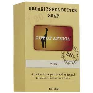  Out Of Africa   Milk Shea Butter Bar Soap, 4 oz bar soap Beauty