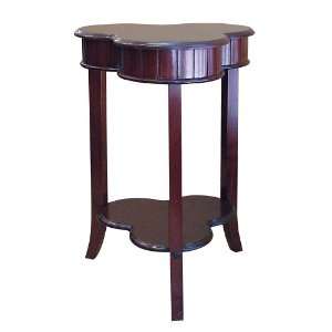  Shamrock End Table   Cherry By ORE