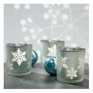  Snowflake Candle Holders   Winter Wedding Decorations   8 