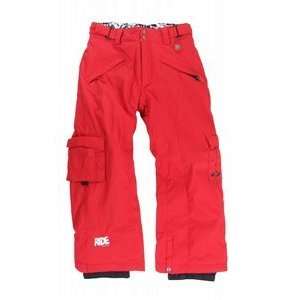  Ride Charger Youth Snowboard Pants Red