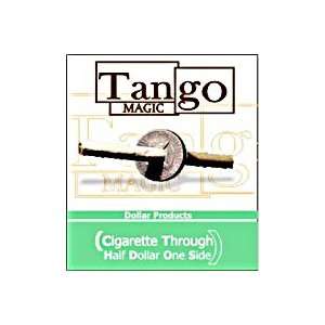  Cig. thru Half Spring 1 Side Tango Close Up Magic Trick 