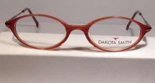 Dakota Smith Womens Eyeglasses Frames Slow Curves Red  
