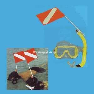  Snorkelers Snorkel Attached Dive Flag
