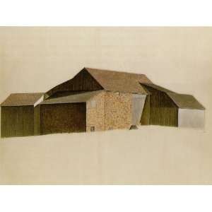  Hand Made Oil Reproduction   Charles Sheeler   32 x 24 