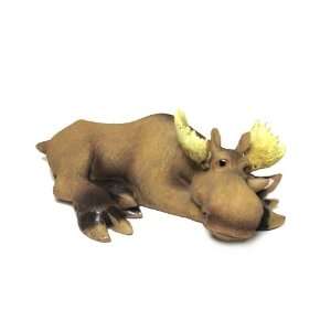  Goofy Moose Snoozing Collectable Figurine, 7 