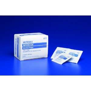  KENDALL HEALTHCARE PROD. KND6818 WEBCOL Alcohol Prep Pads 