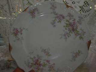 AHRENFELDT LIMOGES PLATES CHIPPED FOR CRAFTS  