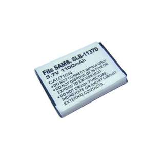 Battery for Samsung SLB 1137D NV24HD NV100HD NV106HD  