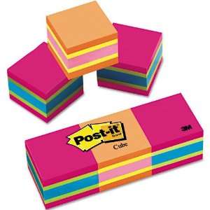 it Notes Products   Post it Notes   Mini Cubes, 2 x 2, Assorted Ultra 