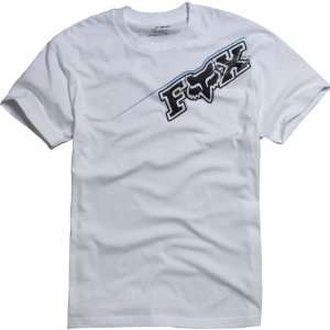 Fox Racing Blast Mens Short Sleeve Casual Wear T Shirt/Tee   White 