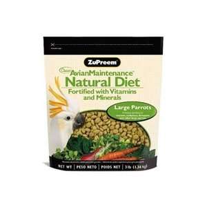 ZuPreem® Natural™ Daily Bird Food Med Lg 3lbs Pet 