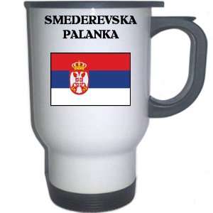  Serbia   SMEDEREVSKA PALANKA White Stainless Steel Mug 