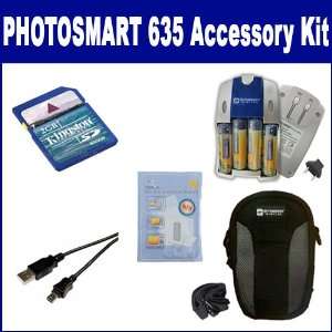  HP PhotoSmart 635 Digital Camera Accessory Kit includes 
