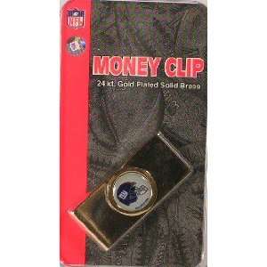 New York NY Giants NFL Licensed Gold Plated Money Clip 