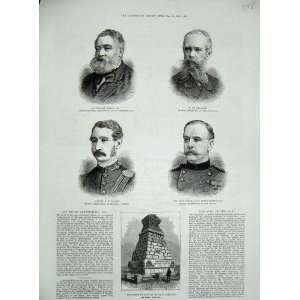   Monument Russian Officers 1885 Sladen Nelidoff White