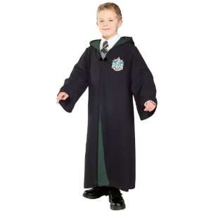  Harry Potter   Deluxe Slytherin Robe Child Costume Toys & Games