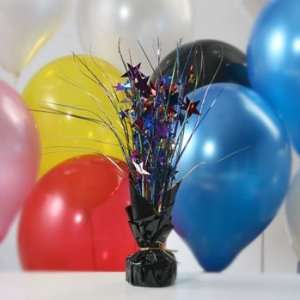  Black Multi Colored Balloon Weight 