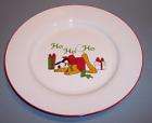 Disney Vintage Holiday Pluto Christmas Dinner Plate NWT