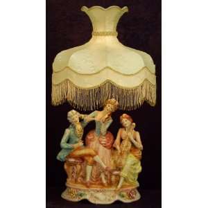  Capodimonte Three Musicians Lamp