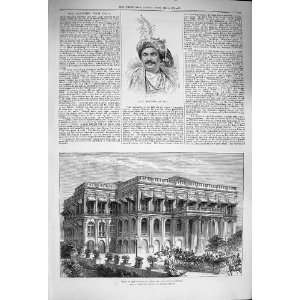    1876 Rajah Harendra Krishna Sans Souci Bombay India