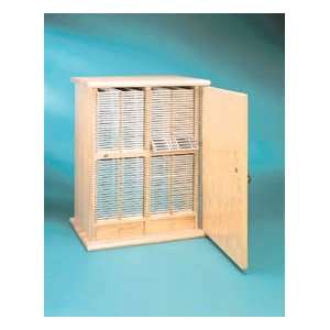  MICROSLIDE CABINET 2000 SLIDE   Wooden Micro Slide Storage Cabinet 