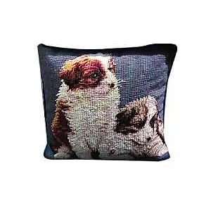 St Bernard Pups Needlepoint Pillow 