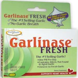 Garlinase 4000 ( The true one per day garlic   Vegetarian ) 30 Tablets 