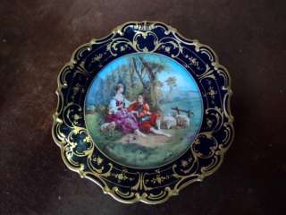 Great old Limoges porcelain plate # 07246  