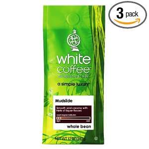 White House Roasted Coffee, Mudslide (Whole Bean), 12 Ounce Bags (Pack 