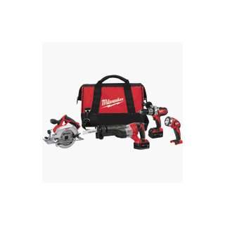  MILWAUKEE TOOLS M18 Four Tool Combo Kit