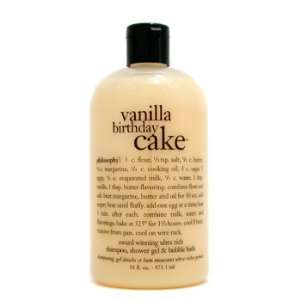 16 oz Vanilla Birthday Cake   Award Winning Ultra Rich Shampoo, S/G 