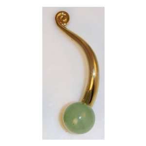  Right Facing New Jade Myterra Gemstone 4 Cabinet Pull in 