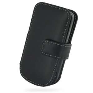   PDair Black Leather Book Style Case for HTC Hero Sprint Electronics