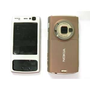  Housing Nokia N95 8G (Light Brown) Cell Phones 