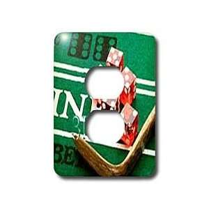  Games   Craps   Light Switch Covers   2 plug outlet cover 