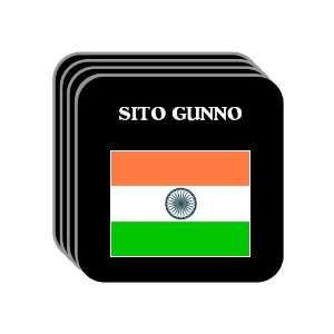  India   SITO GUNNO Set of 4 Mini Mousepad Coasters 