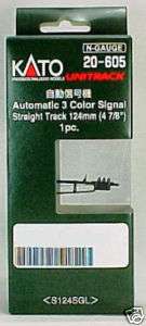 Kato N Scale Automatic 3 Color Signal   Straight Track  