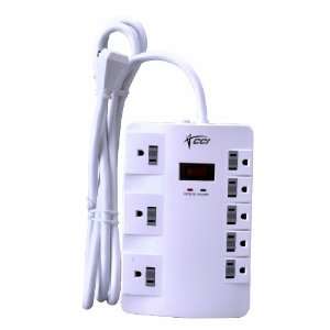   Cable 046828806 8 Outlet Home/Office Surge Protector with 6 Feet Cord