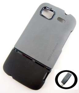 New OEM Bodyglove Gray/Black Icon Shell Case HTC Sensation 4G + Free 