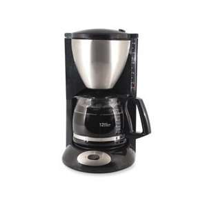  Commercial Coffeemaker, 12 Cup, 8x11x14 1/2, Black Qty 