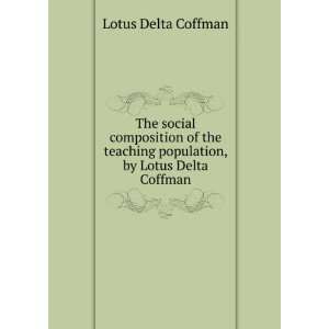   population, by Lotus Delta Coffman Lotus Delta Coffman Books