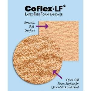  Coflex Lf2 Cohesive Bandage 1 X 5 Yd/Box of 30 Health 