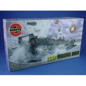  Airfix 172 Toy Soldiers WWII LCVP US Higgins Boat Toys 