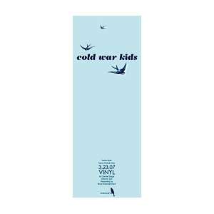  COLD WAR KIDS   Limited Edition Concert Poster   by 