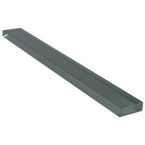  Glass Tile 1x8 Gray Pencil Liner Reflective Dimensions 