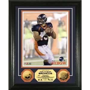  Tim Tebow 24KT Gold Coin Photo Mint